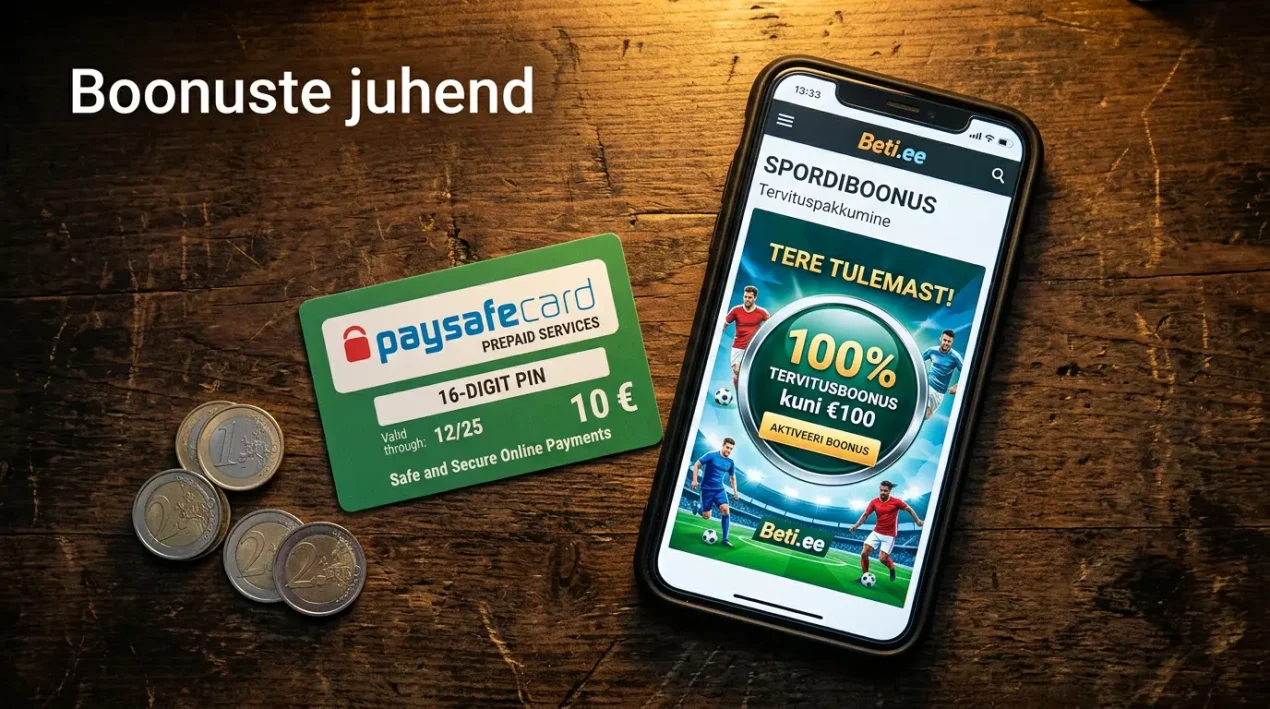Paysafecard boonused kihlvedude jaoks — mida tegelikult pakutakse