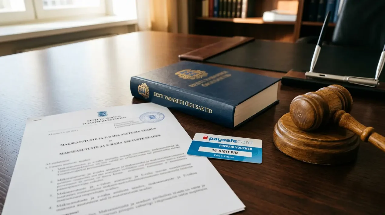 Paysafecard Eesti kihlvedude seadusandluses – regulatiivne raamistik