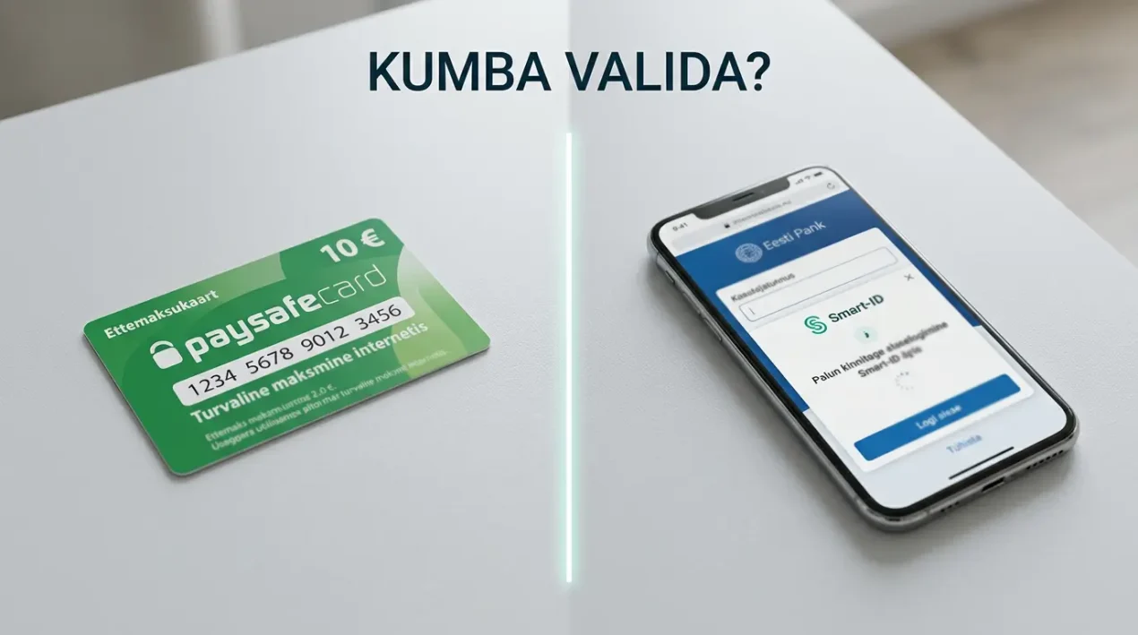Paysafecard vs Trustly — milline makseviis sobib kihlvedude jaoks paremini