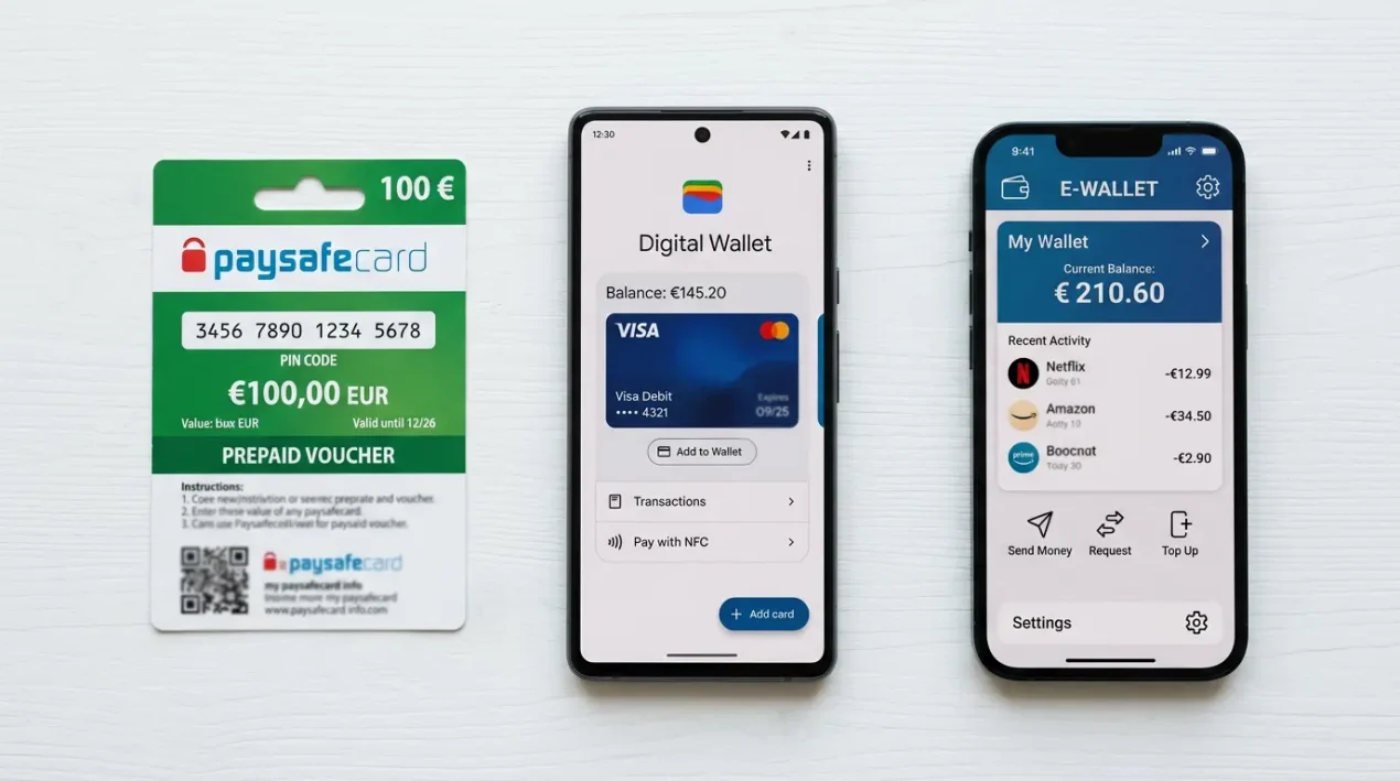Skrill, Neteller ja Paysafecard – e-rahakottide võrdlus kihlveomängijale